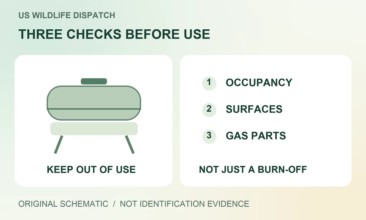 Mouse Nest in a Gas Grill? Separate Cleanup From the Safety Check