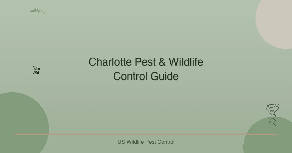 Charlotte Pest & Wildlife Control Guide