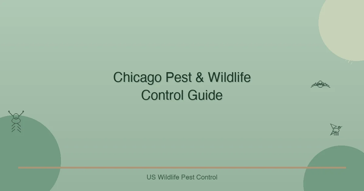 Chicago Pest & Wildlife Control Guide