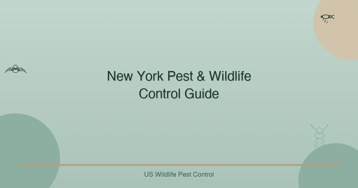 New York Pest & Wildlife Control Guide