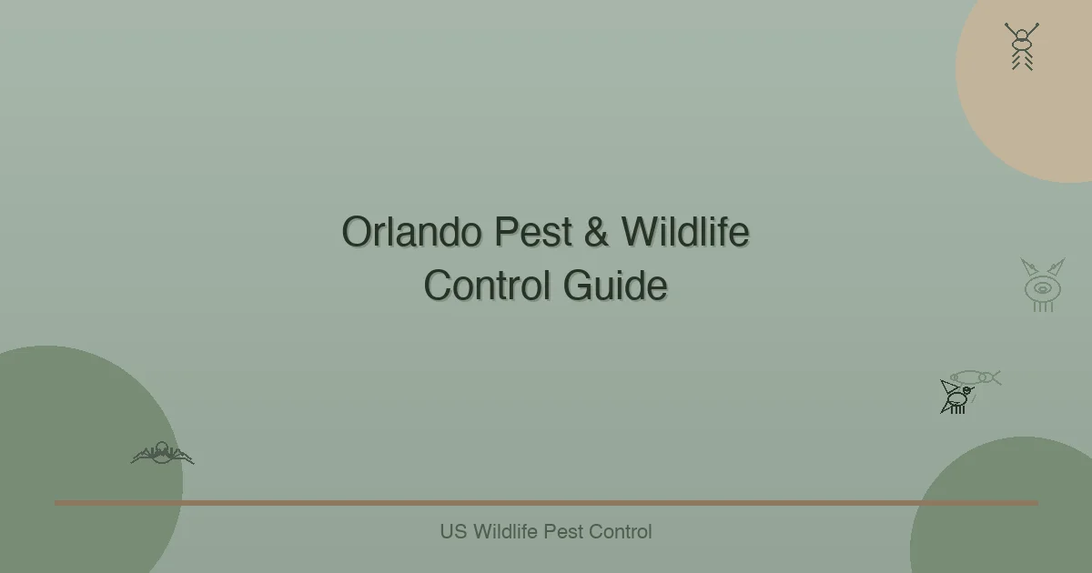 Orlando Pest & Wildlife Control Guide