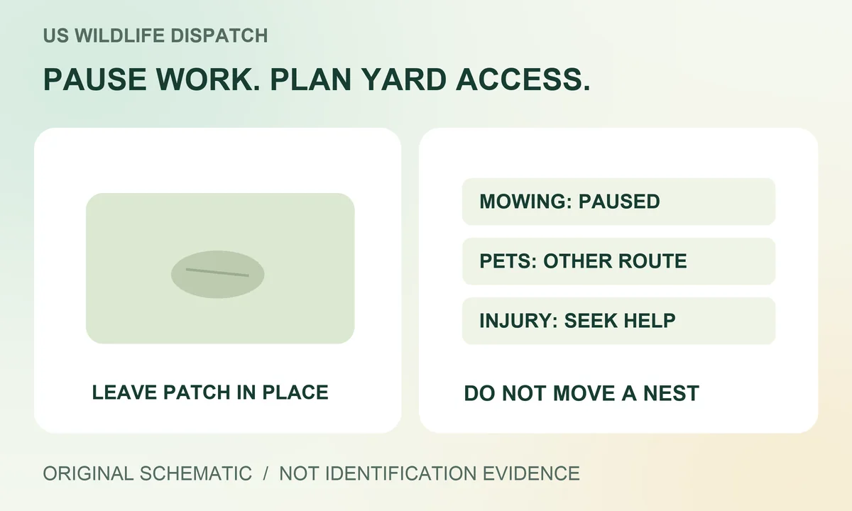 Rabbit Nest in the Lawn? Mowing and Pet Safety