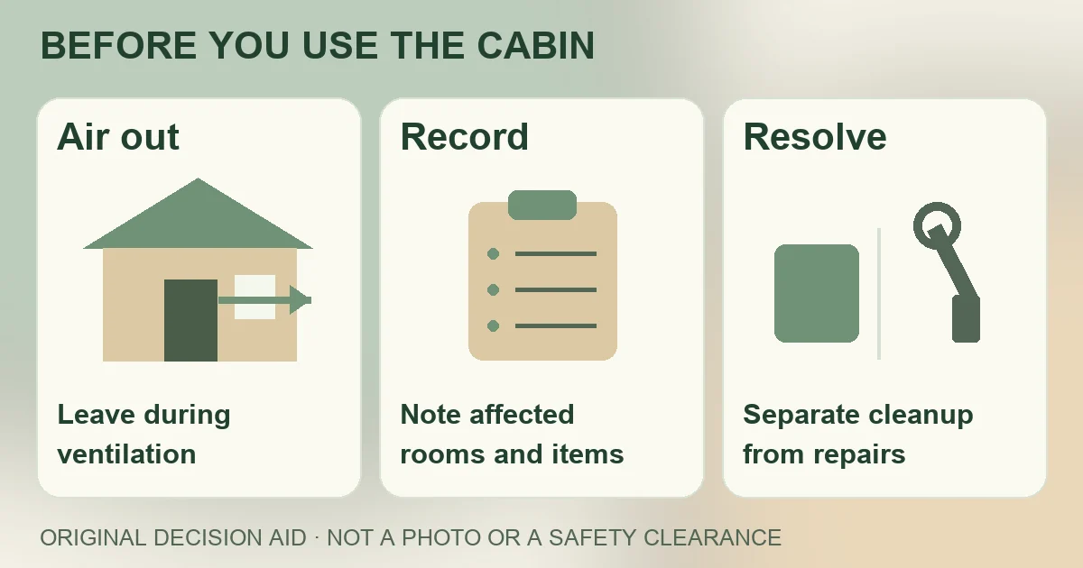 Reopening a Cabin With Mouse Signs: What to Check Before Staying