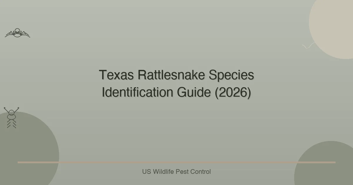 Texas Rattlesnake Species Identification Guide (2026)