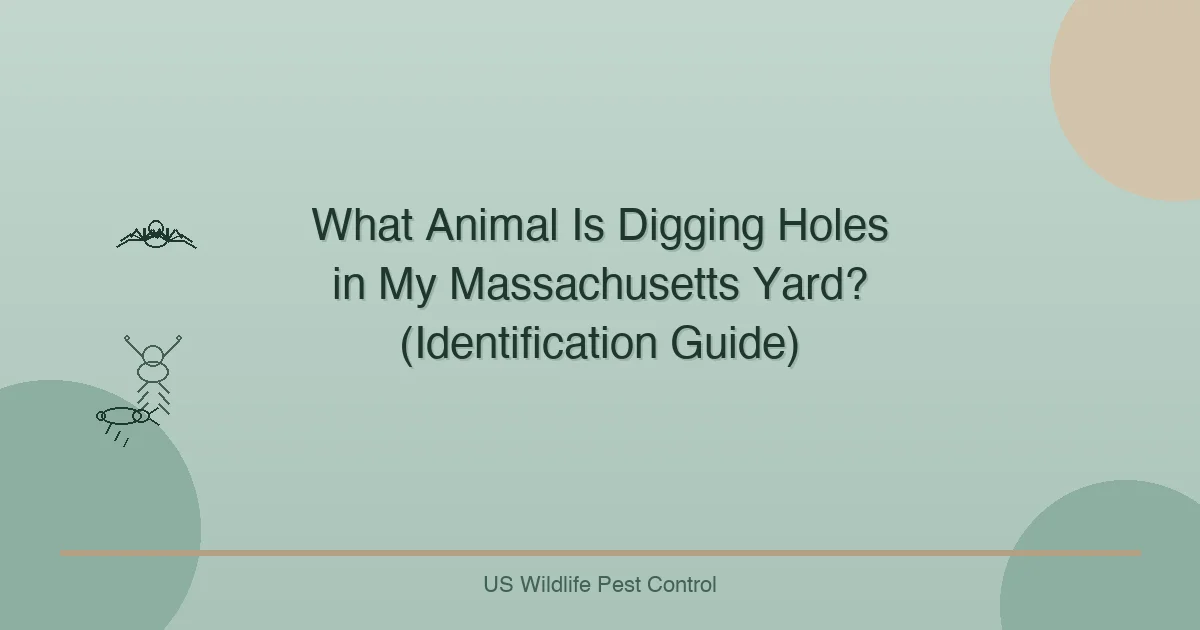What Animal Is Digging Holes in My Massachusetts Yard? (Identification Guide)